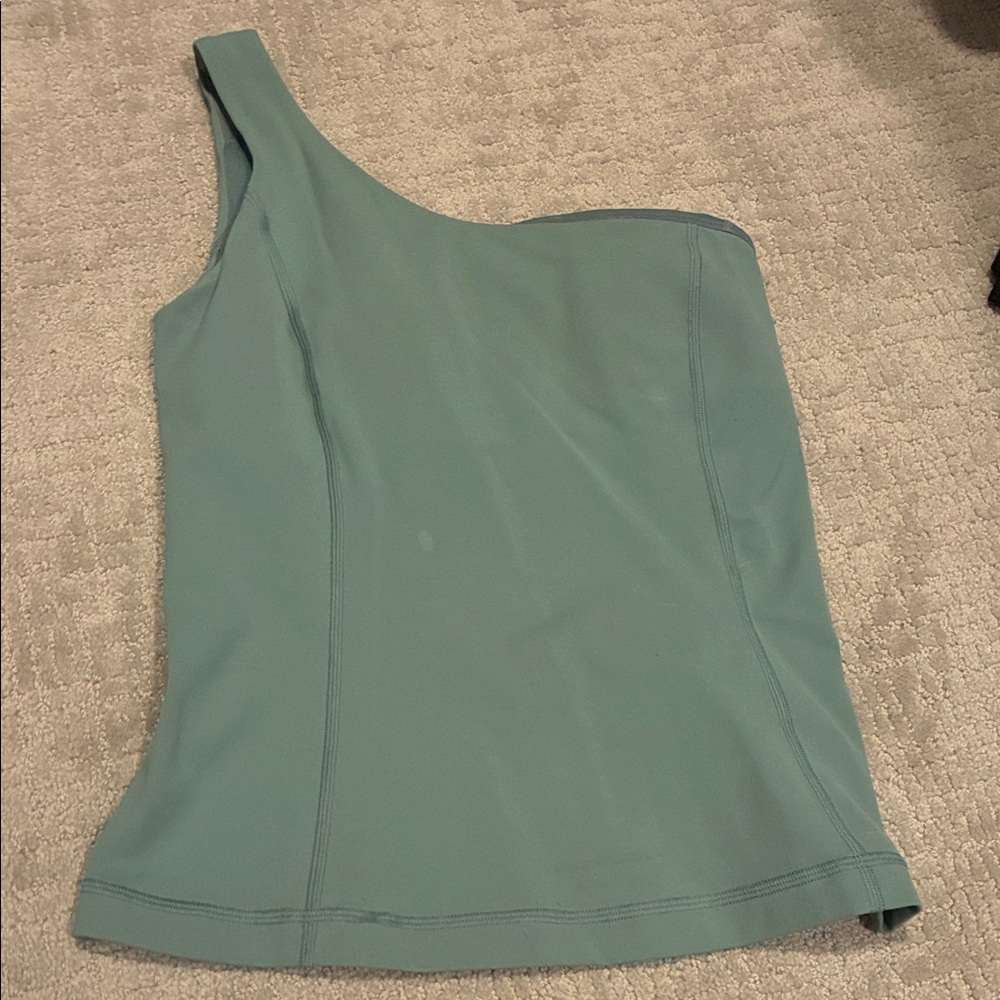 lululemon athletica One-Shoulder Green Dress